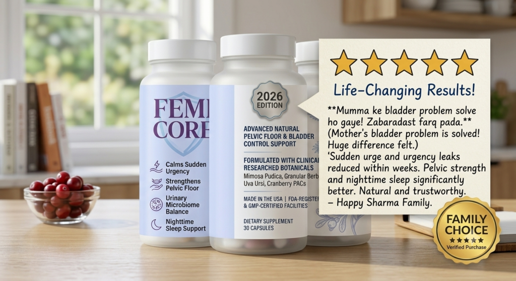 FemiCore Family Review - 5-Star Testimonial for Bladder Control & Pelvic Floor Strength